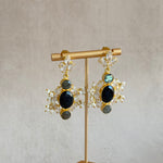 Isabella Crystal Drop Earrings - Ahseya & Co