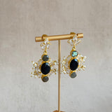 Isabella Crystal Drop Earrings - Ahseya & Co