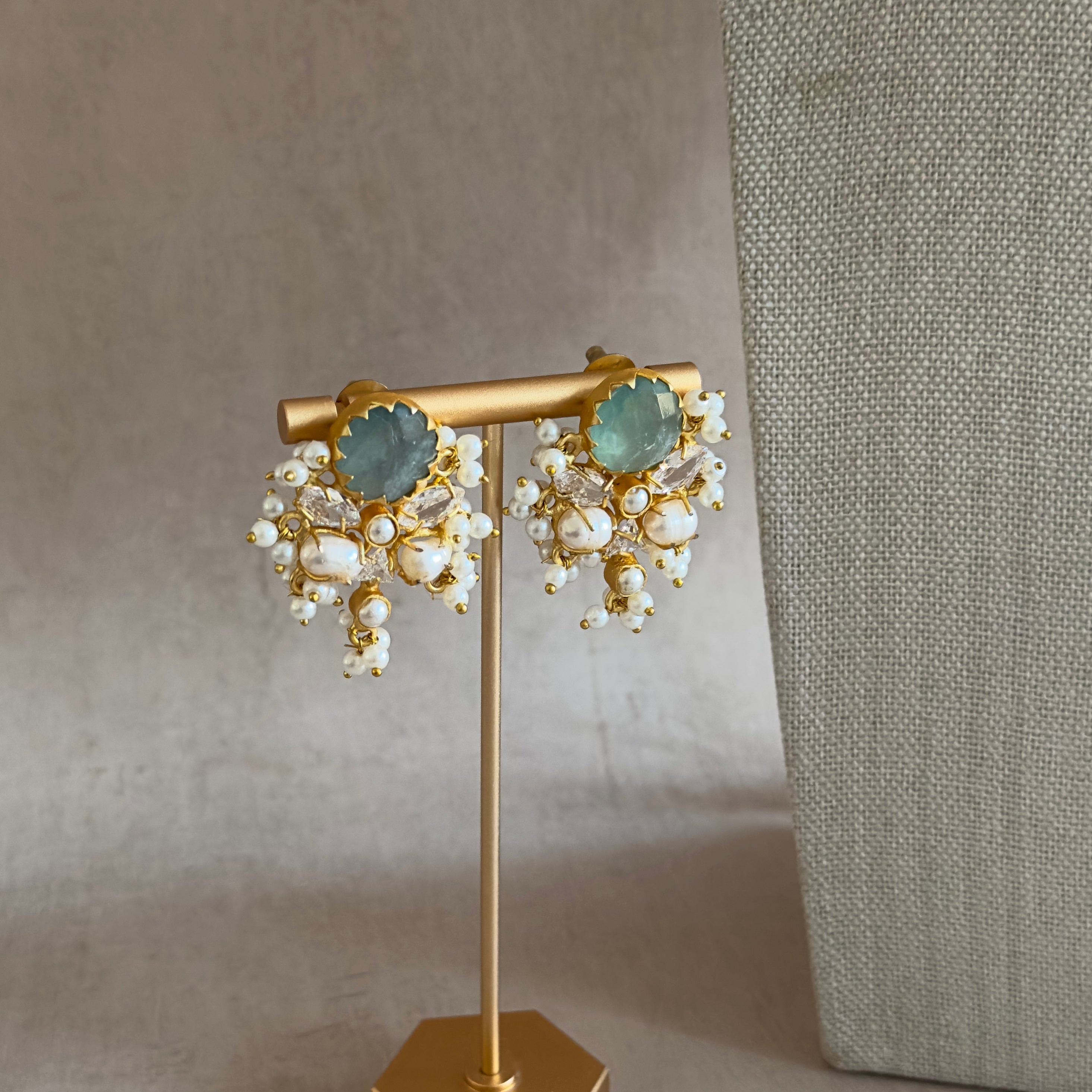 Nadine Mint Necklace Set - Ahseya & Co