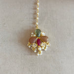 Avaya Peach Necklace Set - Ahseya & Co