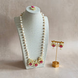Huda Pink Pearl Mala Set - Ahseya & Co