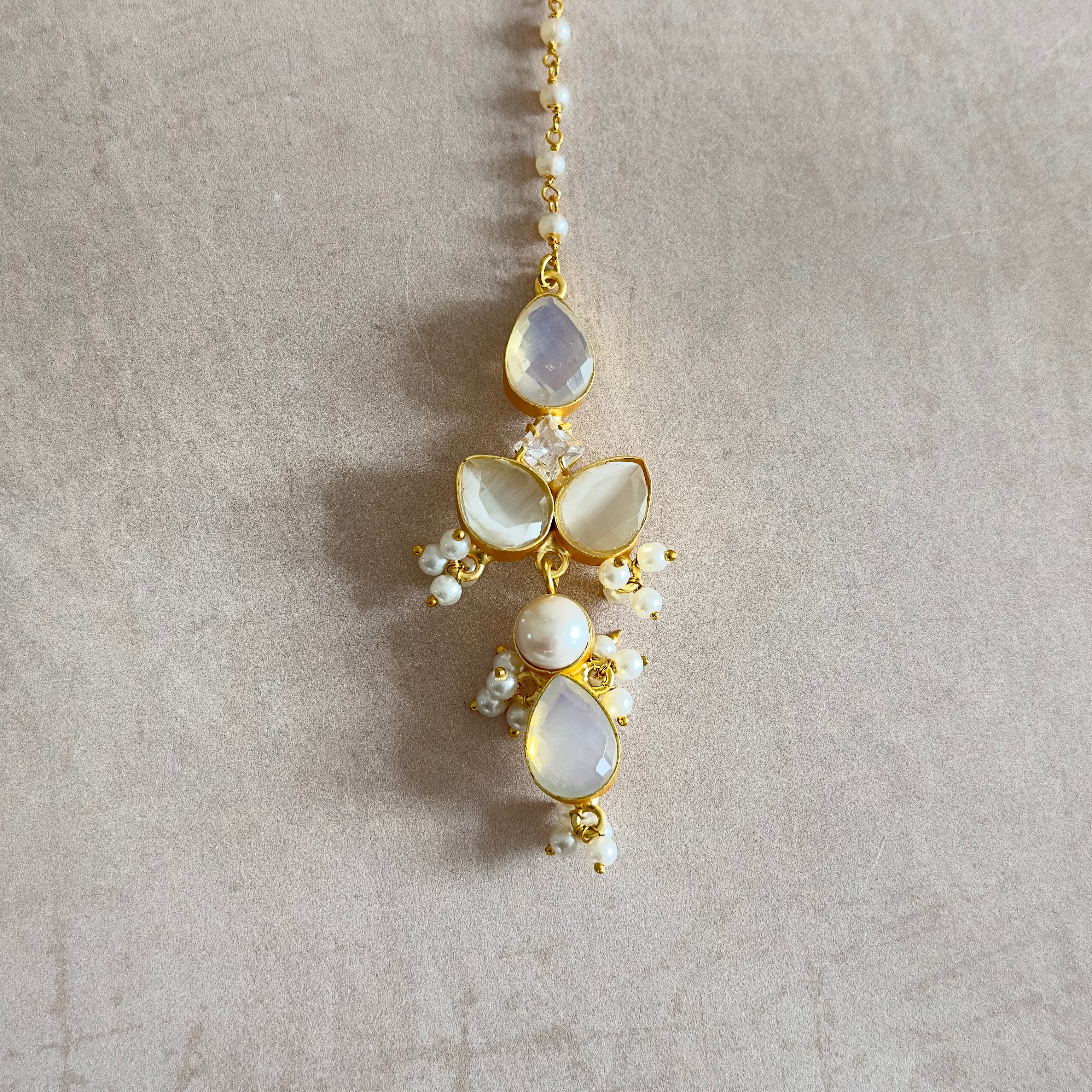 Bali Crystal Necklace Set - Ahseya & Co