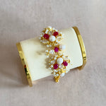 Kiara Fuchsia Pearl Bracelet - Ahseya & Co