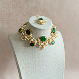 Nadine Green Necklace Set - Ahseya & Co