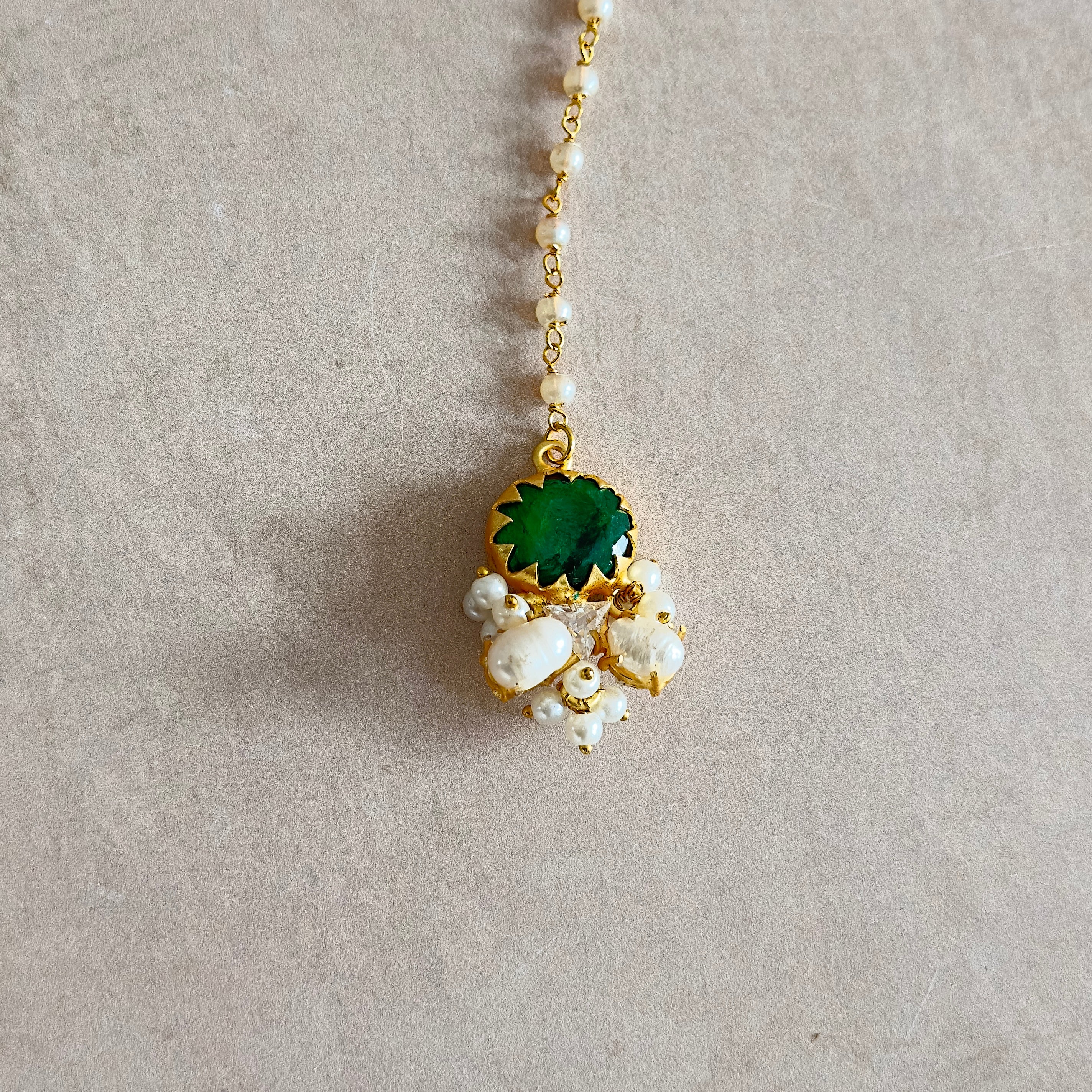 Nadine Green Necklace Set - Ahseya & Co