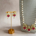 Huda Pink Pearl Mala Set - Ahseya & Co