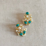 Esra Turquoise Stud Earrings - Ahseya & Co