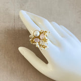 Astoria Pink Pearl Ring - Ahseya & Co