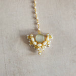 Hayat Grey Pearl Mala Set - Ahseya & Co