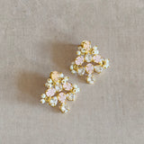 Gabriella Pink Stud Earrings - Ahseya & Co