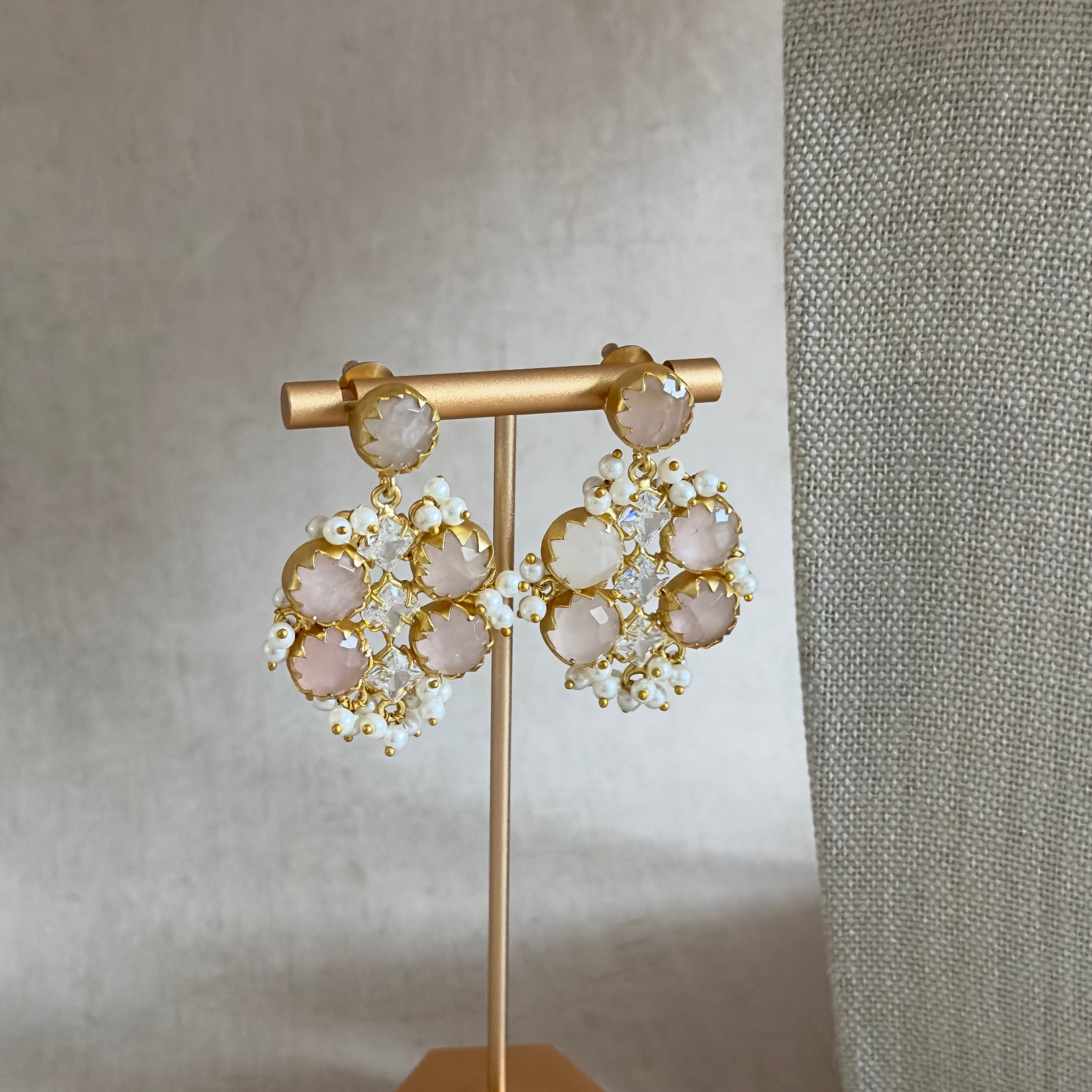 Amara Pink Choker Set - Ahseya & Co