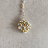 Munira Olive Rose Necklace Set - Ahseya & Co