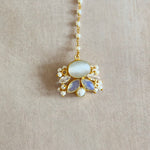 Fernessa Grey Crystal Choker Set - Ahseya & Co