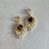 Nyla Crystal Drop Earrings - Ahseya & Co