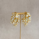 Ozara Grey Stud Earrings - Ahseya & Co