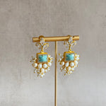 Abigail Jade Pearl Drop Earrings - Ahseya & Co