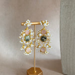 Erina Pink Crystal Choker Set - Ahseya & Co