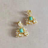 Nadira Jade Drop Earrings - Ahseya & Co