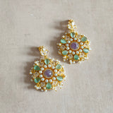 Lou Crystal Drop Earrings - Ahseya & Co