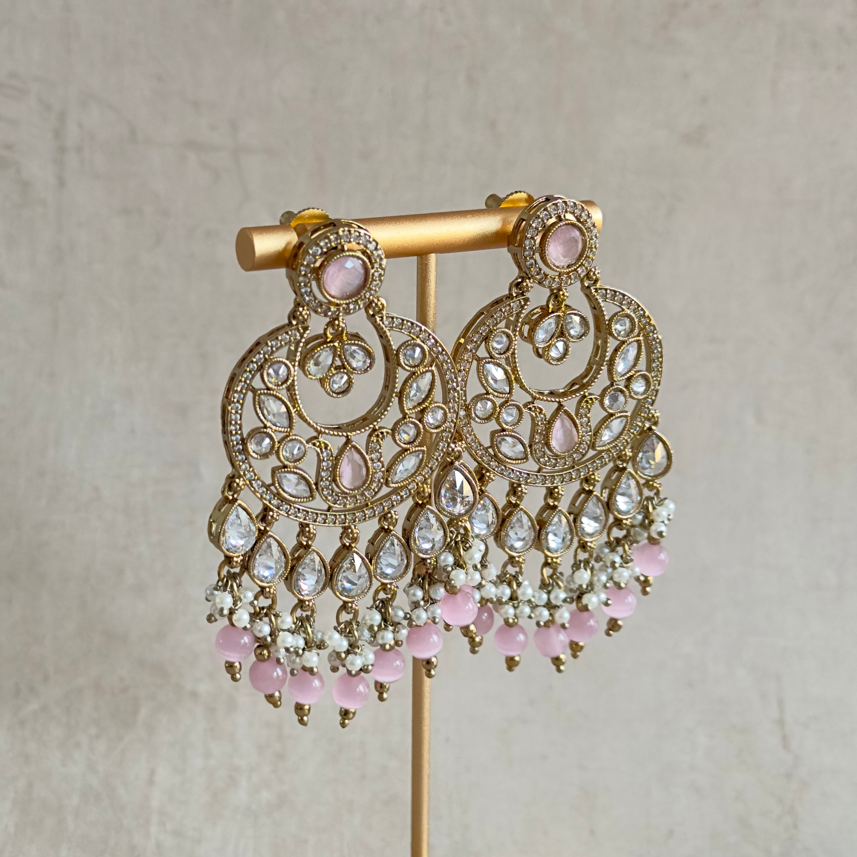 Mahira Pink Tikka Set - Ahseya & Co