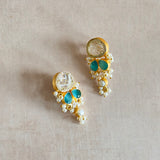 Lacy Pearl Stud Earrings - Ahseya & Co