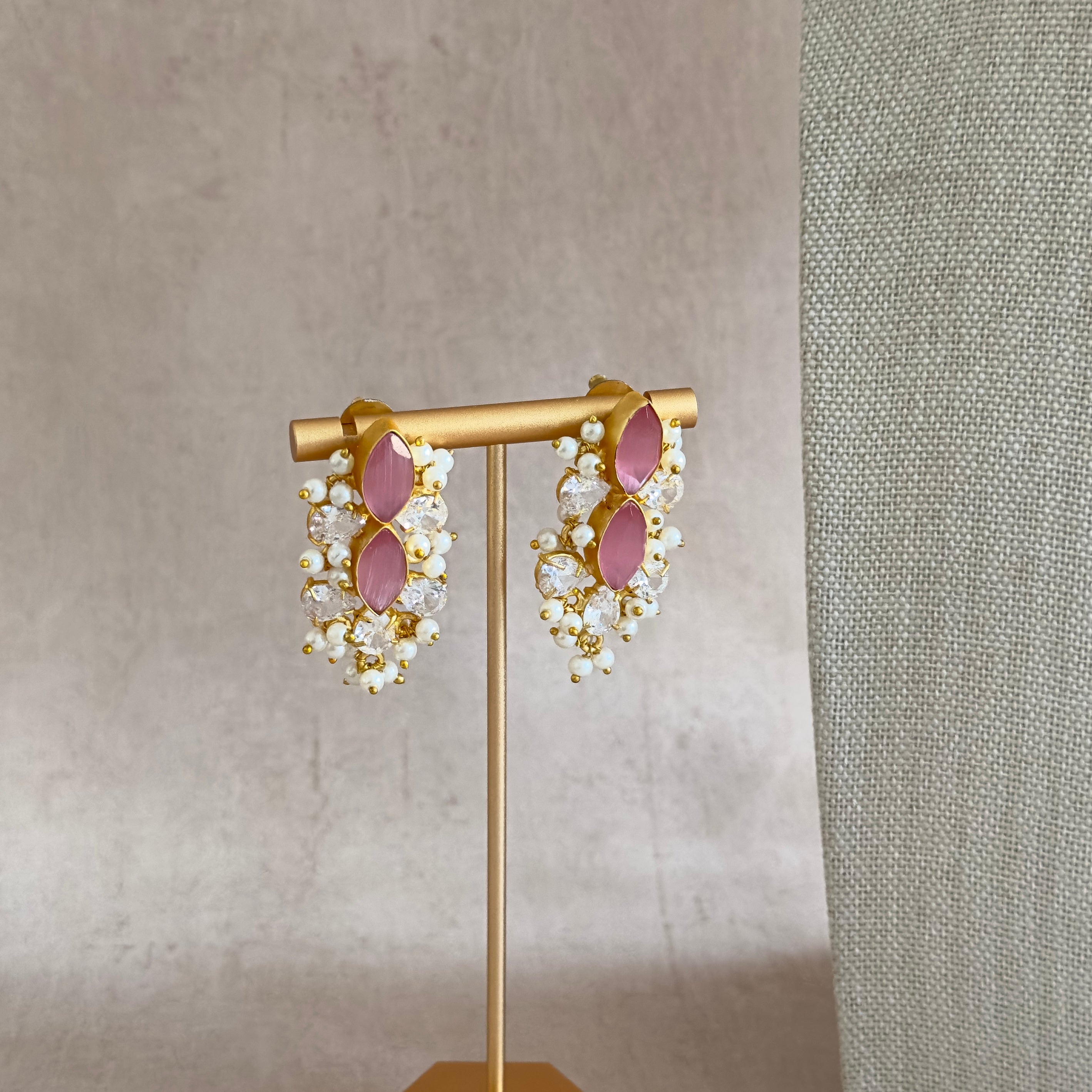 Layali Mint Pink Choker Set - Ahseya & Co