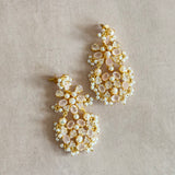 Inaaya  Rose Drop Earrings - Ahseya & Co