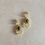 Maryam Crystal Drop Earrings - Ahseya & Co