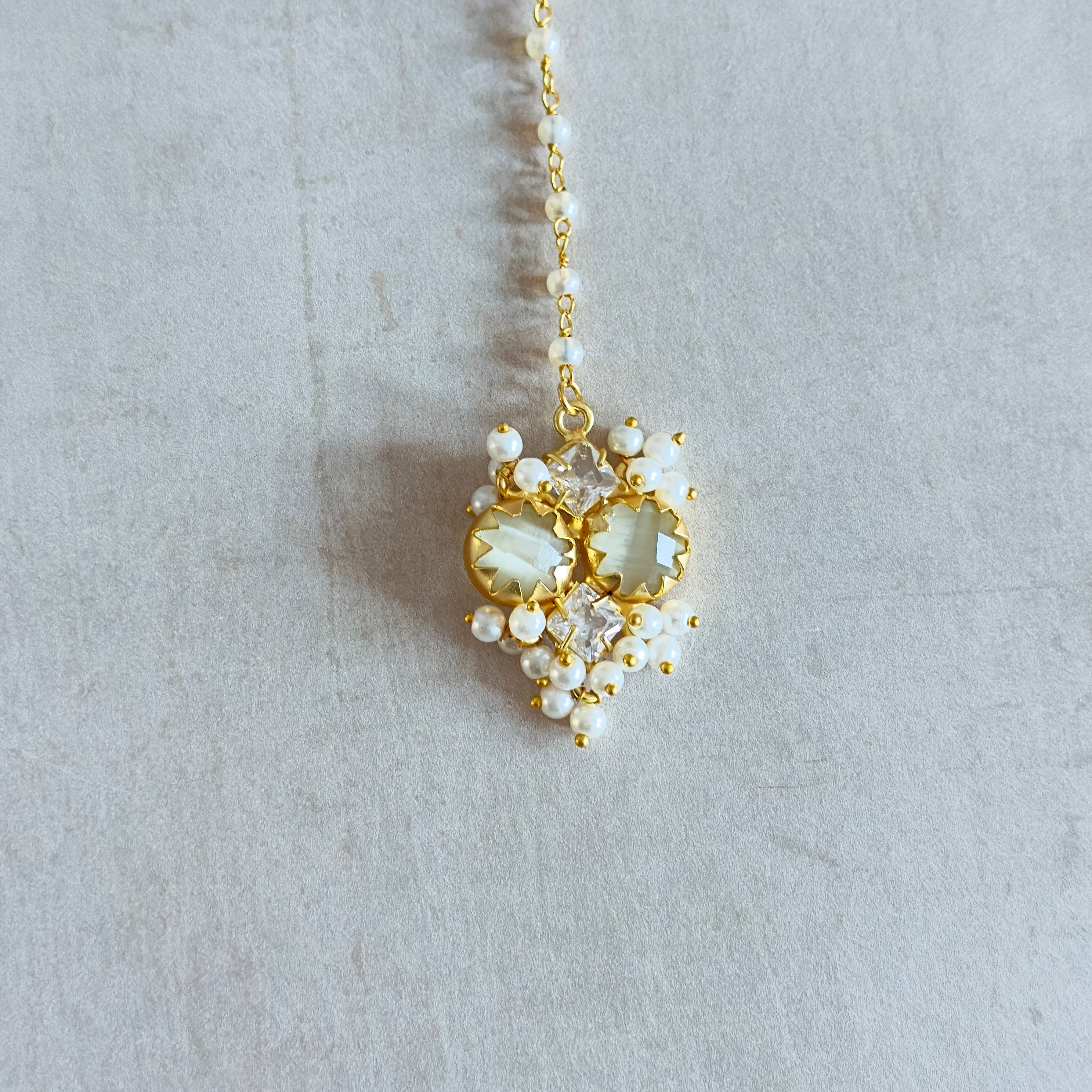 Amara Grey Choker Set - Ahseya & Co