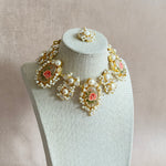 Lavera Floral Pearl Necklace Set - Ahseya & Co