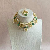 Shyla Green Choker Set - Ahseya & Co