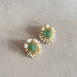 Kairen Mint Stud Earrings - Ahseya & Co