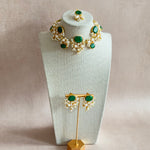 Nadine Green Necklace Set - Ahseya & Co