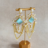 Dina Pearl Drop Earrings - Ahseya & Co