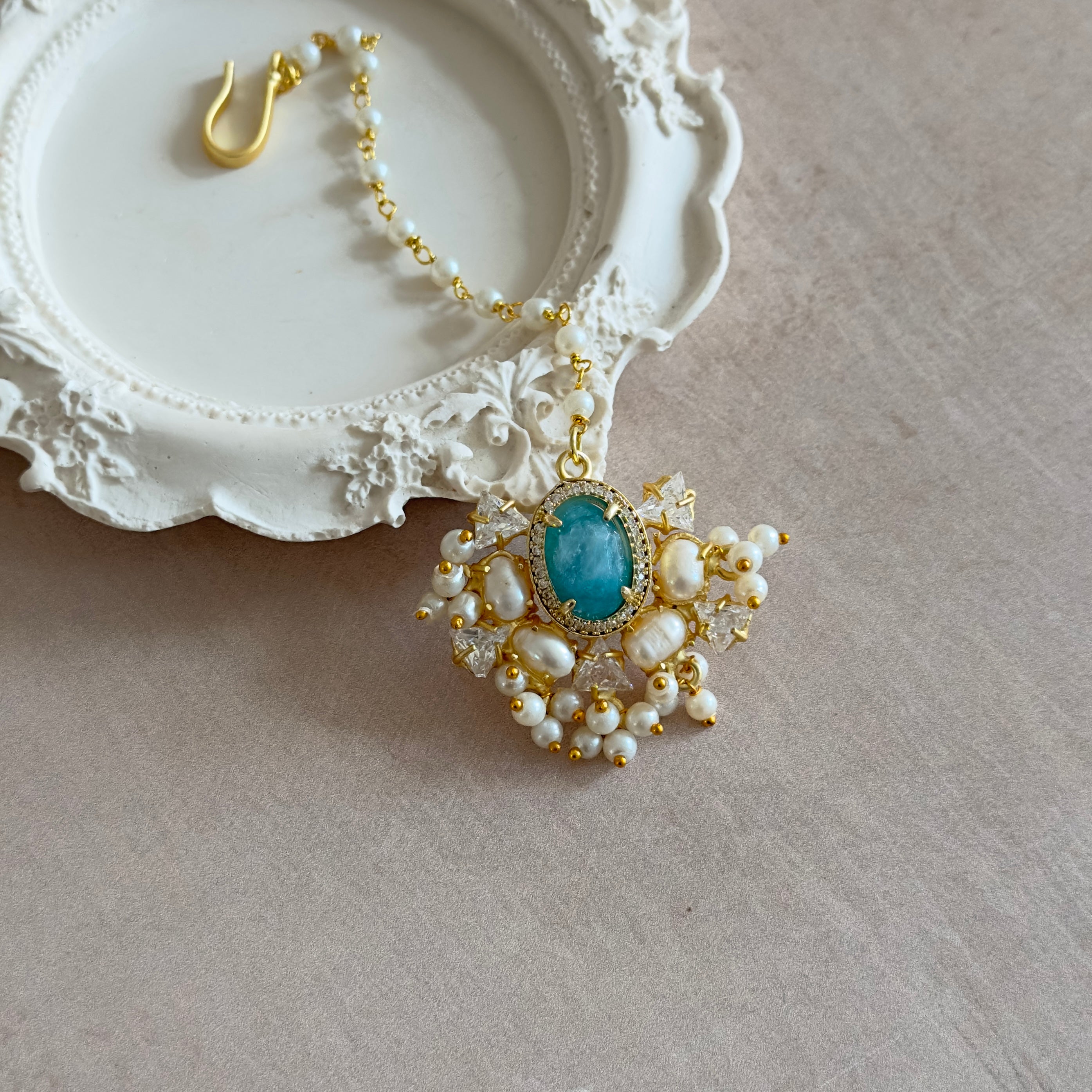 Alara Teal Tikka - Ahseya & Co