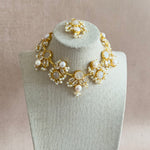 Dilnaz Pearl Necklace Set - Ahseya & Co