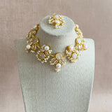 Dilnaz Pearl Necklace Set - Ahseya & Co