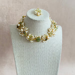 Elouise Olive Necklace Set - Ahseya & Co