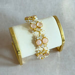 Amara Pink Crystal Bracelet - Ahseya & Co