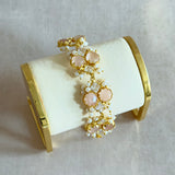 Amara Pink Crystal Bracelet - Ahseya & Co