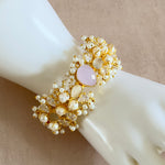 Antonia Lilac Cuff Bracelet - Ahseya & Co
