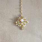 Kiara Grey Pearl Necklace Set - Ahseya & Co