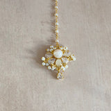 Kiara Grey Pearl Necklace Set - Ahseya & Co