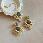 Holly Crystal Tikka Set - Ahseya & Co