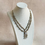 Hafsa Crystal Necklace Set - Ahseya & Co