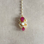 Naya Fuchsia Pearl Mala Set - Ahseya & Co
