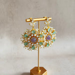 Lou Crystal Drop Earrings - Ahseya & Co