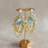 Dina Pearl Drop Earrings - Ahseya & Co