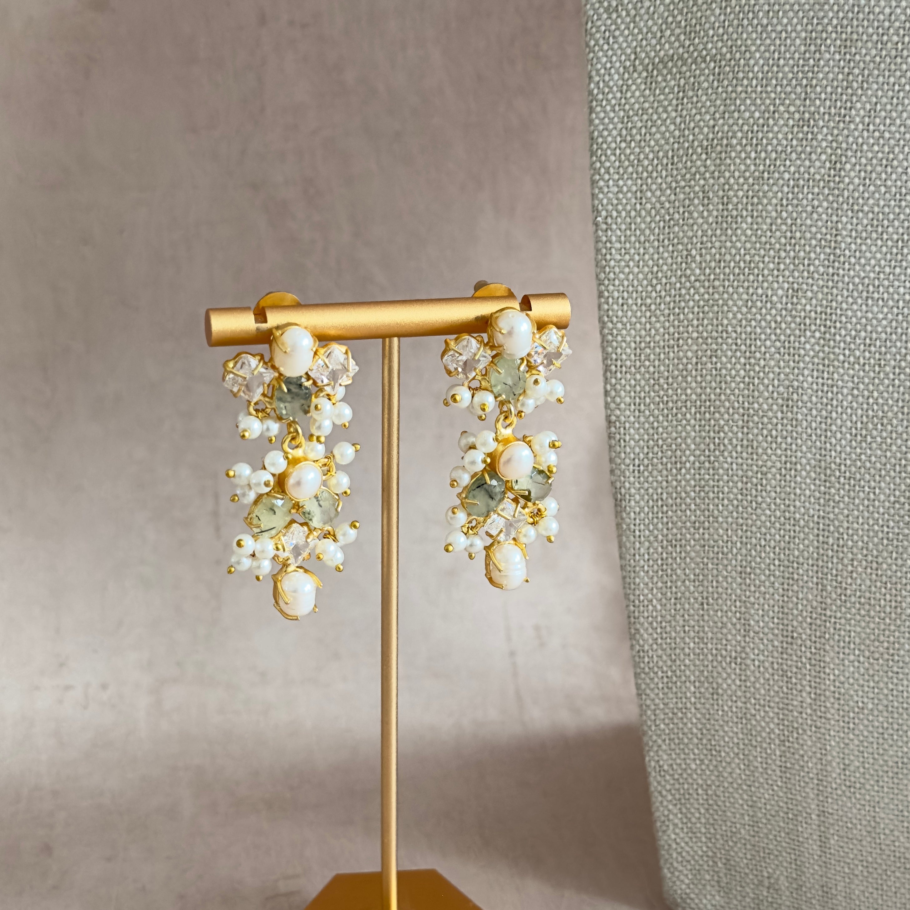 Elouise Olive Necklace Set - Ahseya & Co