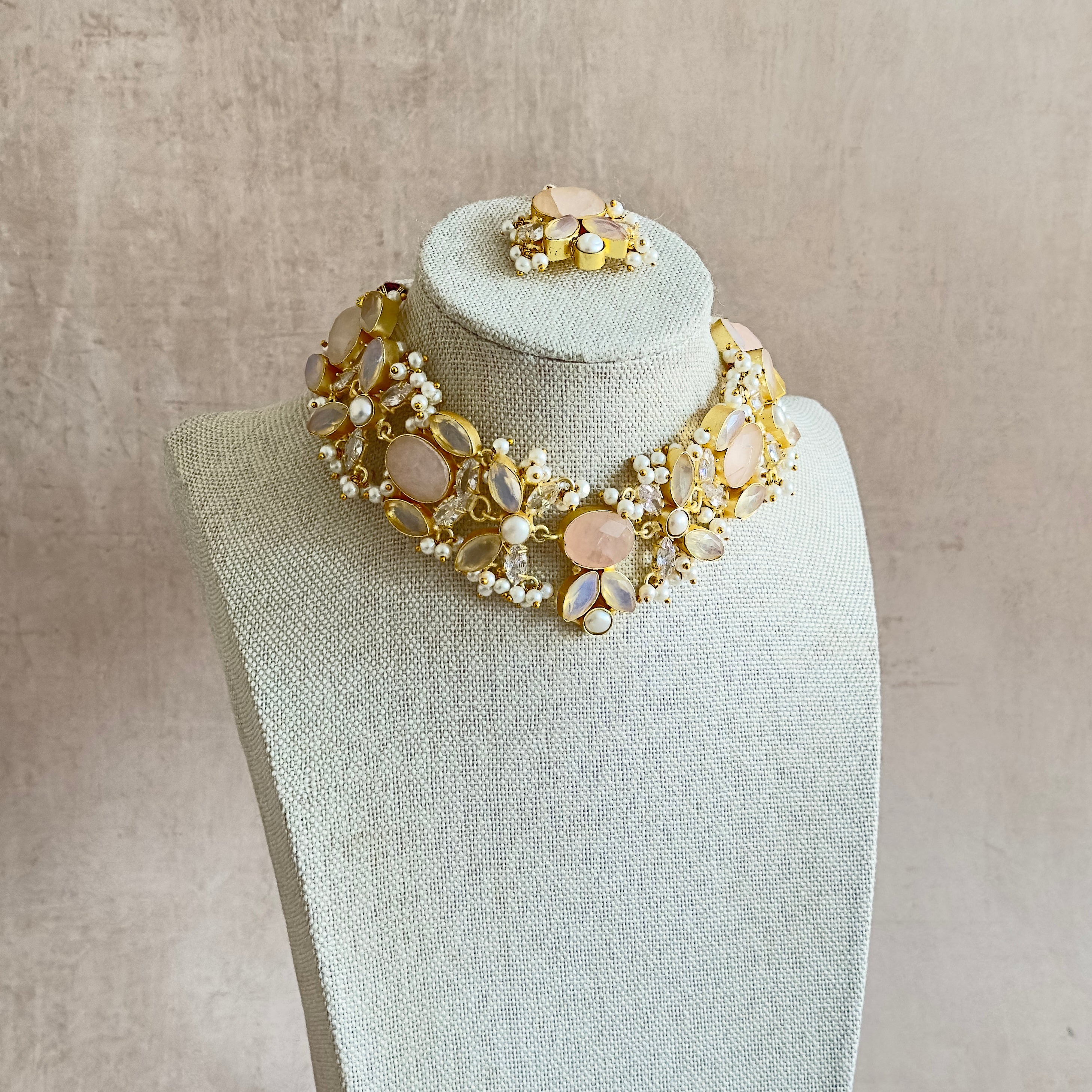 Fernessa Rose Choker Set - Ahseya & Co